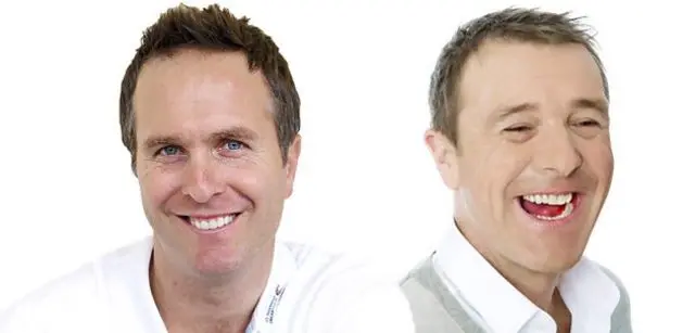 Michael Vaughan and Phil Tufnell