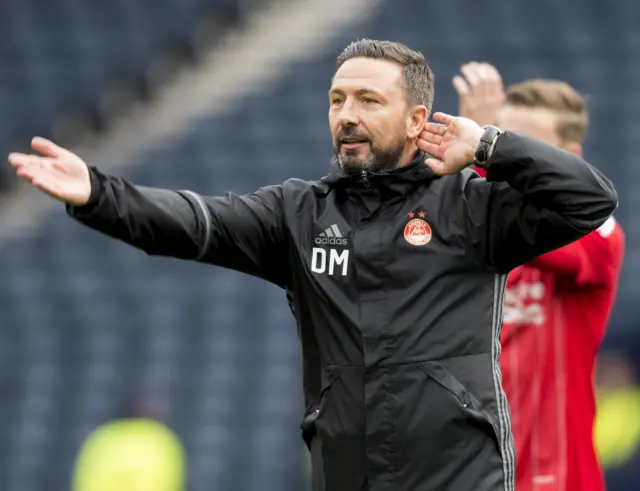 Aberdeen manager Derek McInnes