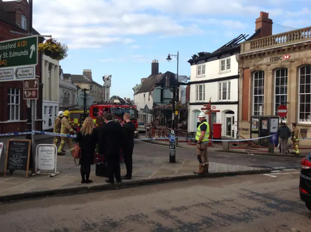 Sudbury town centre fire, 2015