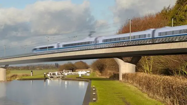 HS2 train