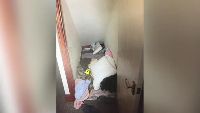 Matress in cupboard