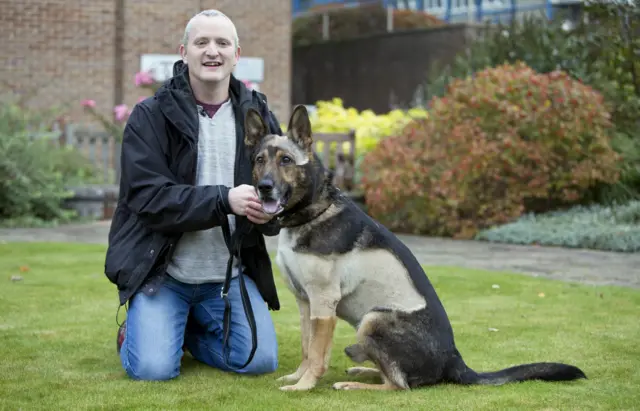 PC Dave Wardell and PD Finn