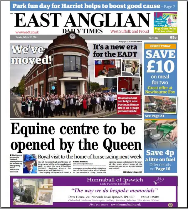 Front of EADT