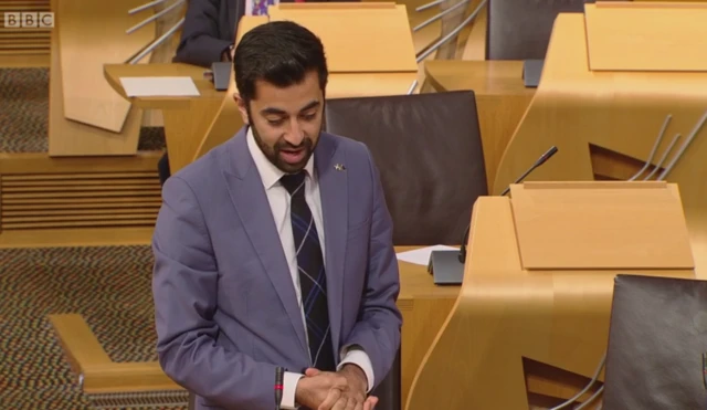 Transport Minister Humza Yousaf