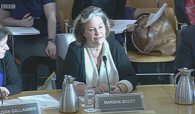 Marsha Scott from Scottish Women's Aid