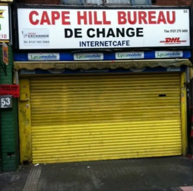 Cape Hill Bureau De Change and Internet Cafe in Smethwick