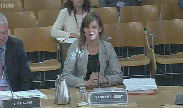 Sandy Brindley from Rape Crisis Scotland