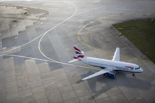 British Airways plane