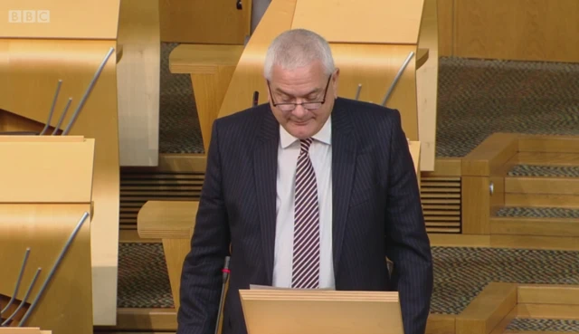 Lib Dem MSP Mike Rumbles