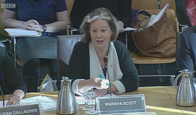 Marsha Scott from Scottish Women's Aid