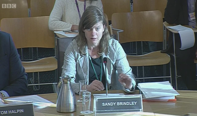 Sandy Brindley from Rape Crises Scotland