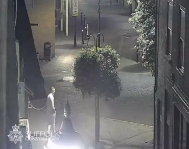 Corrie Mckeague on Brentgovel Street, Bury St Edmunds