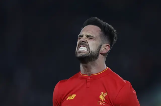 Danny Ings reacts