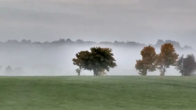 Mist across Parson Cross Park