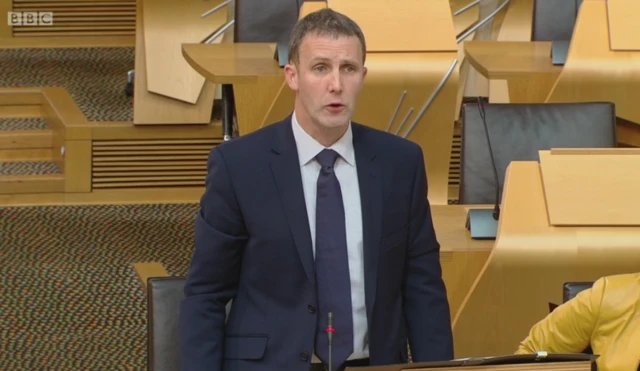 Justice Secretary Michael Matheson