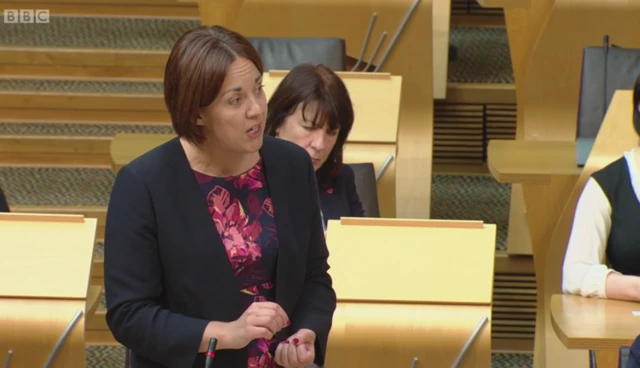 Scottish Labour leader Kezia Dugdale