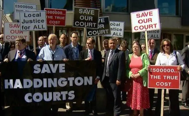 Campaigners failed to save Haddington Sheriff Court