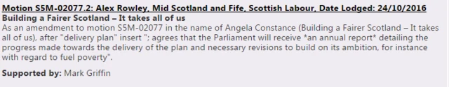 Labour amendment