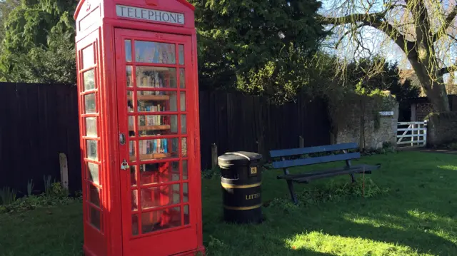 Former Phonebox in Warmington