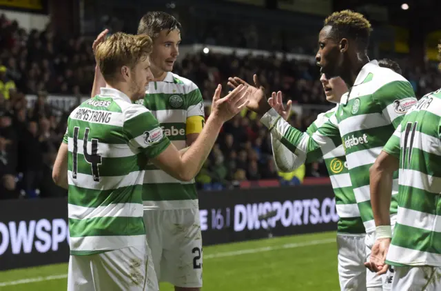 Celtic won 4-0 at Ross County