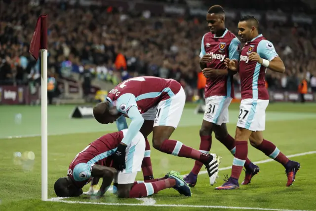 West Ham celebrate