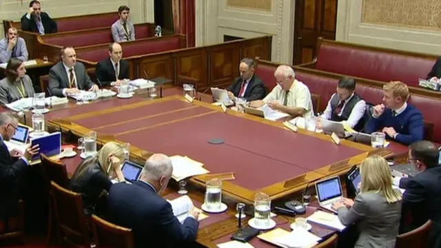 Ofgem officials at the meeting