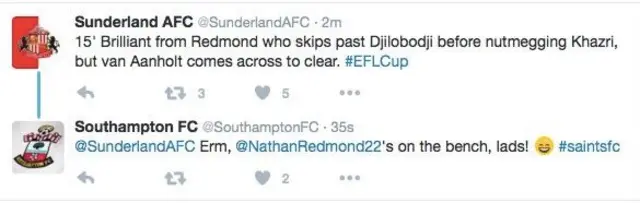 sunderland tweets