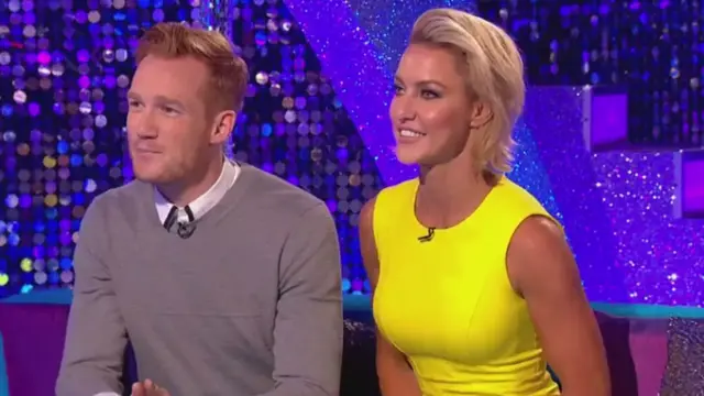 Greg Rutherford and Natalie Lowe