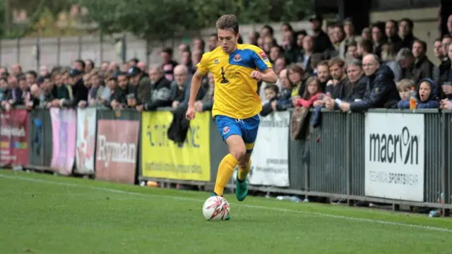 AFC Sudbury action shot