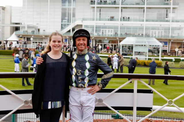 Naomi Baldock and Frankie Dettori