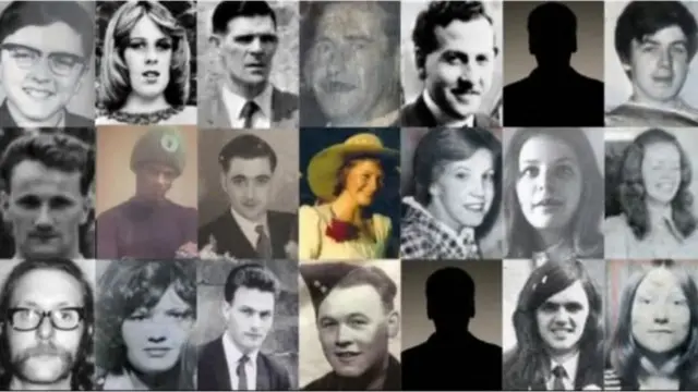 Twenty-one people killed in the pub bombings