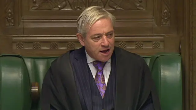 Speaker John Bercow