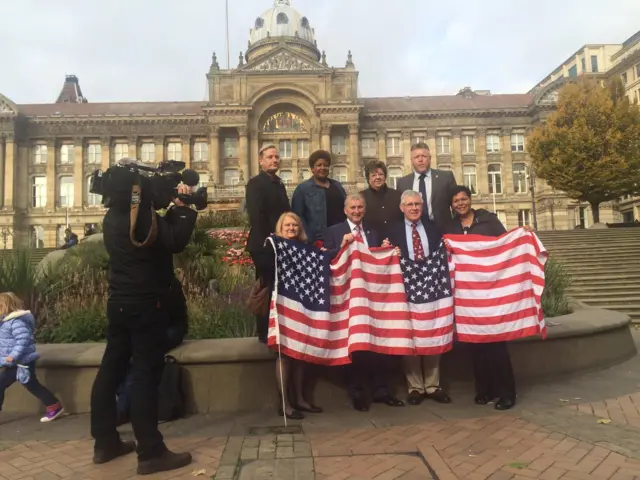 Delegation from the US athletics governing body