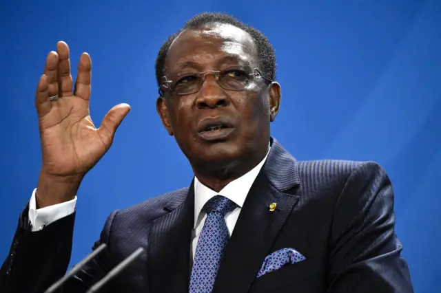 Chad president, Idriss Deby