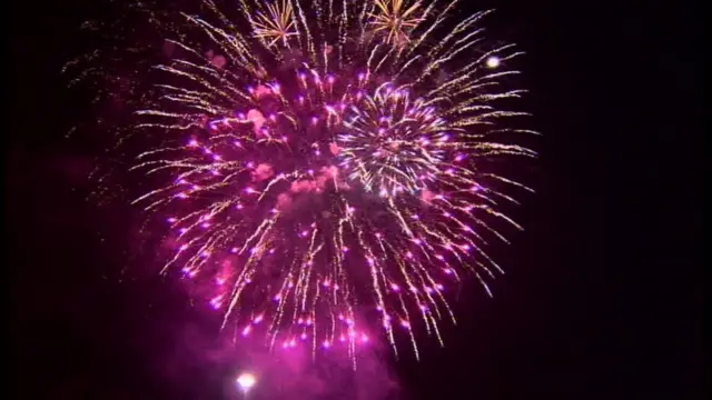 Derry fireworks