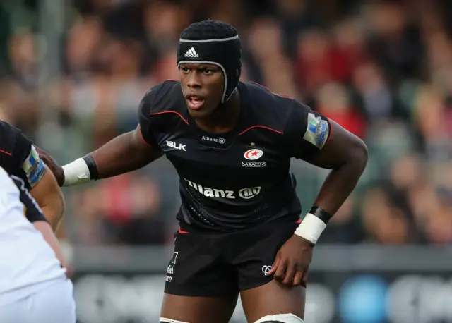 Maro Itoje of Saracens