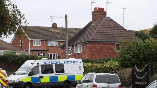 Police scene in Hamstead