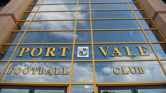 Port Vale entrance