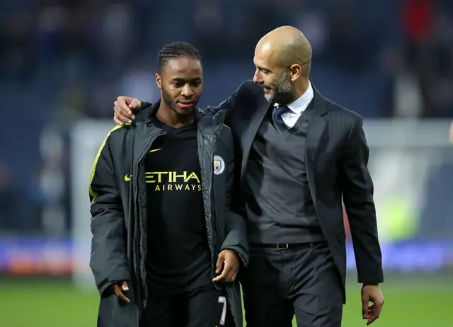 Guardiola and Sterling