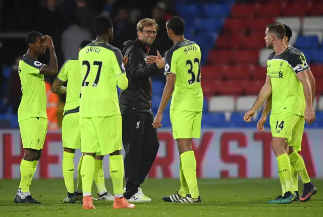 Liverpool celebrate