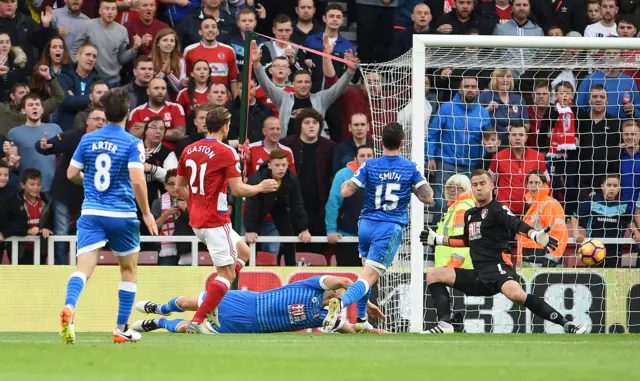 Gaston Ramirez scores