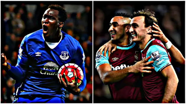 Lukaku and Mark Noble