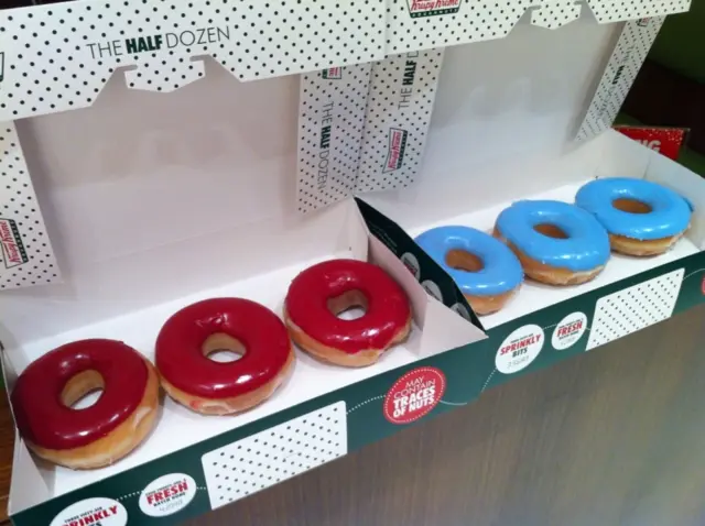 Krispy Kreme doughnuts