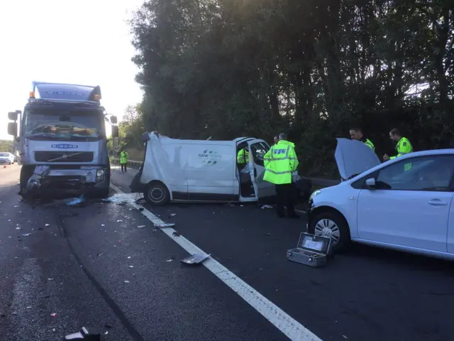 M42 crash