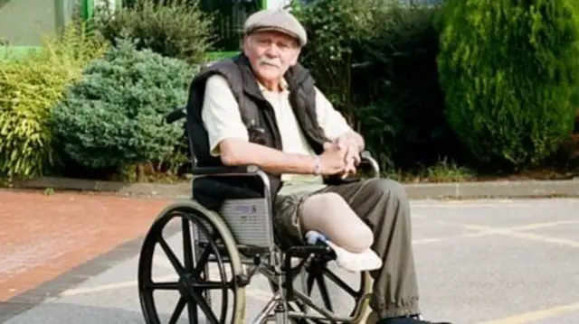 Man in wheelchair