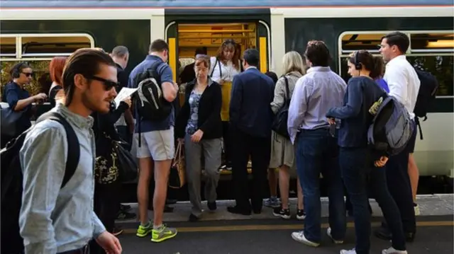 Southern rail commuters