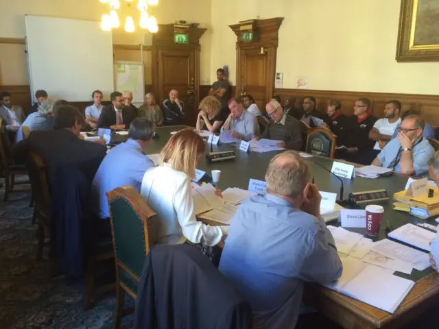 A meeting of Sheffield Council's Licensing Board