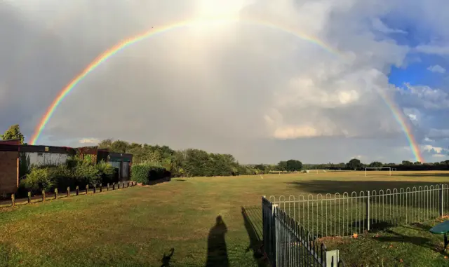 Rainbow over Ashingdon