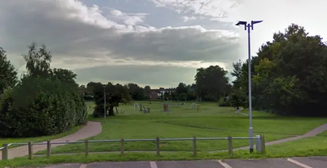 A view of the playing field