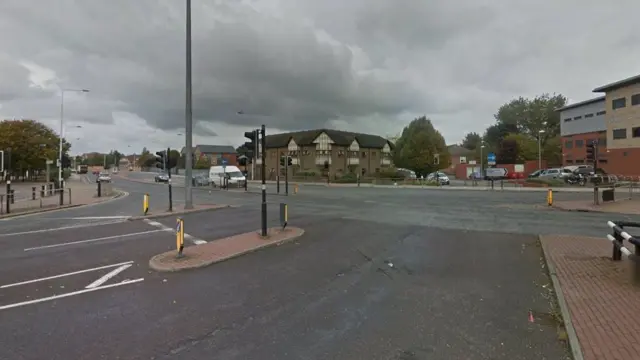 Junction of George Street and Freetown Way, Hull